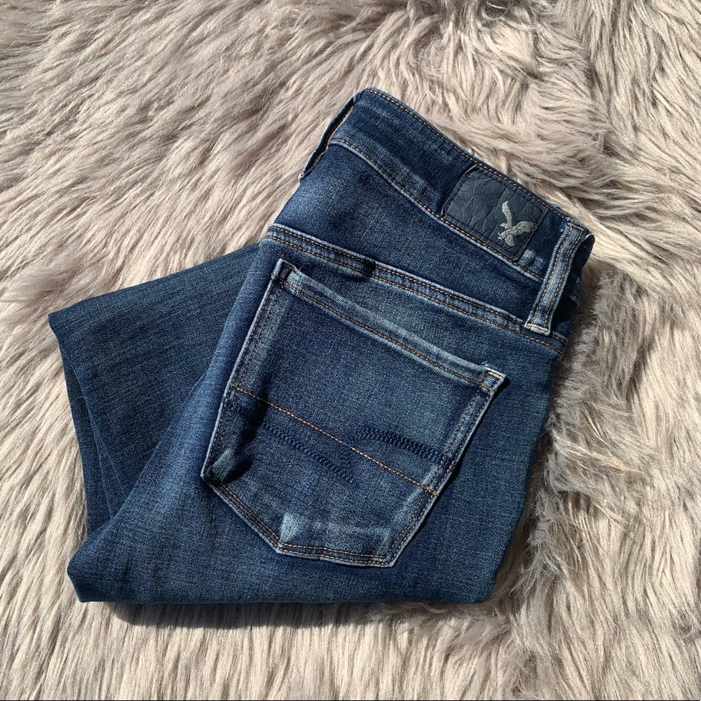 American eagle ripped jeggings